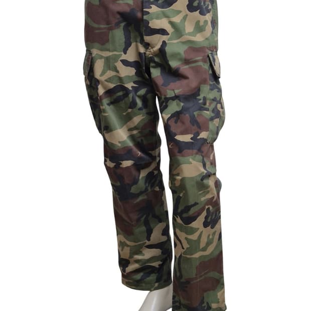 국군 구형 90s 초기형 얼룩무늬 동계 전투복 바지 팬츠 하의 (M)