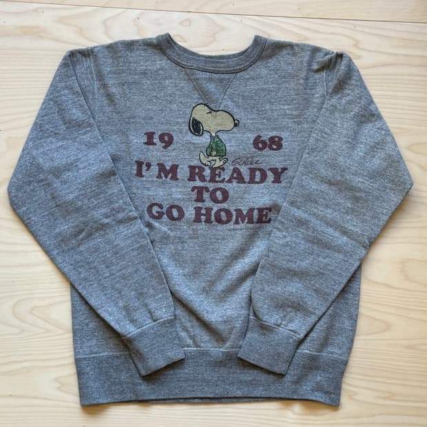Buzz Rickson's x Peanuts Snoopy Sweatshi