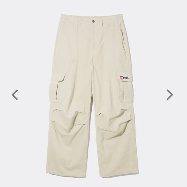 테켓 코듀로이 카고 팬츠 M