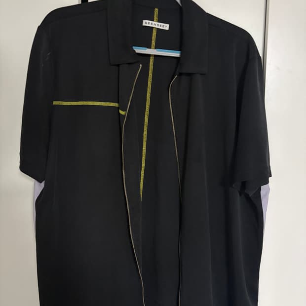 seen 반팔 집업 2사이즈