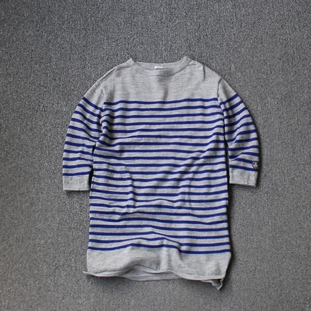 Orchival 오르치발 롱 보더 니트탑