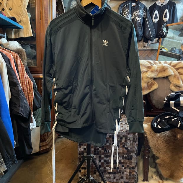 아디다스 올웨이즈 오리지널 레이스업 트랙탑 저지 자켓