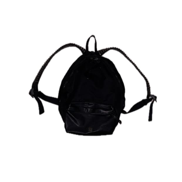 Givenchy black leather studded backpack