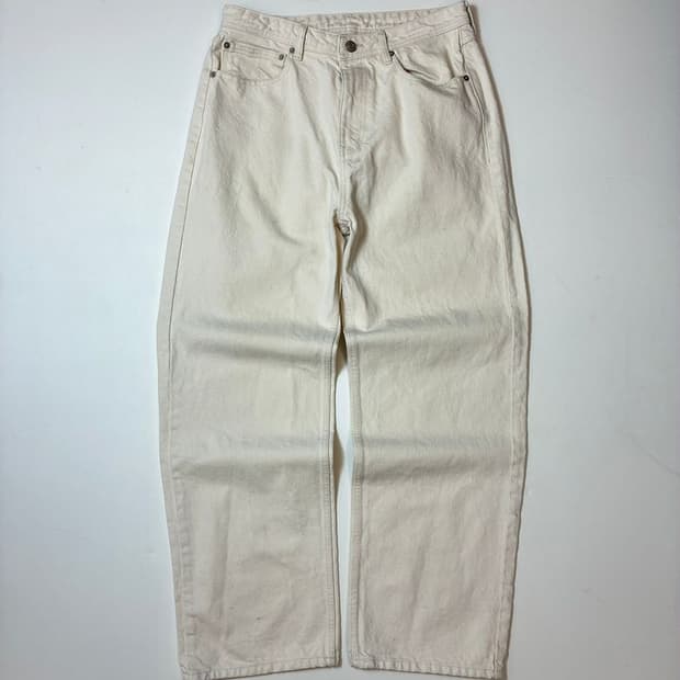 쿠어 COOR 코튼 스트레이트 데님 팬츠 PN8377