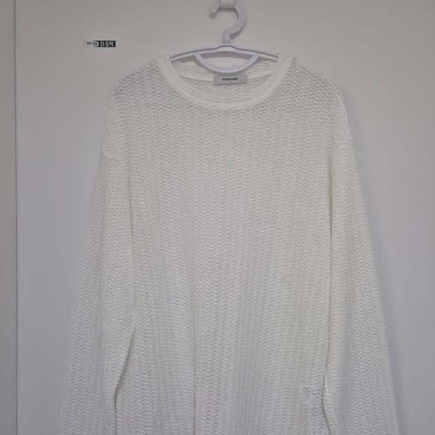 에잇세컨즈 그물망 니트