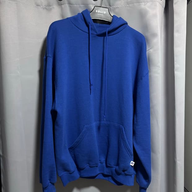 [L]90s 러셀 후드 블루