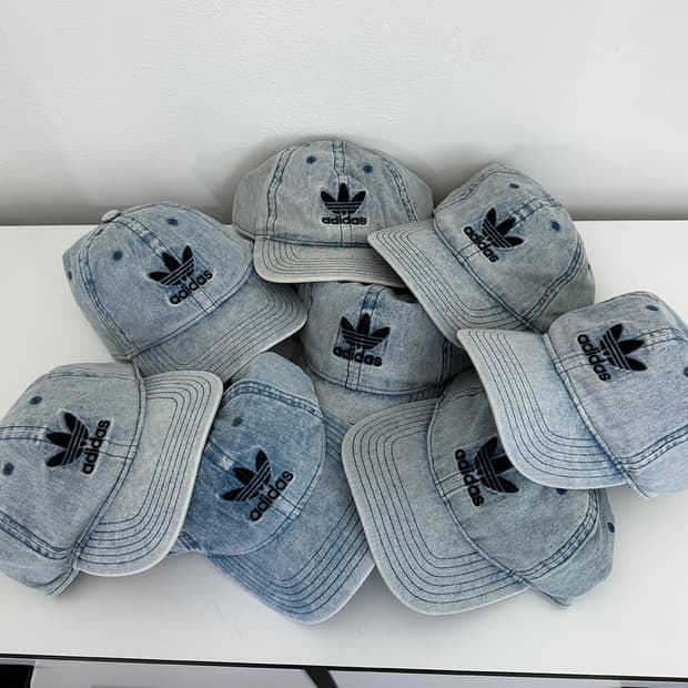 Adidas denim ball cap