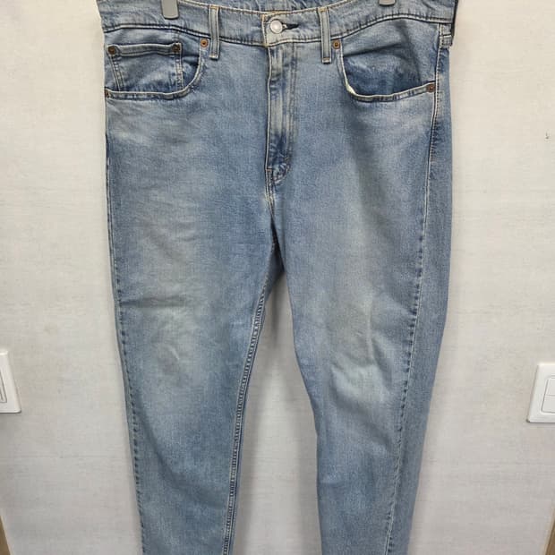 리바이스 빈티지 502 연청 데님팬츠 36