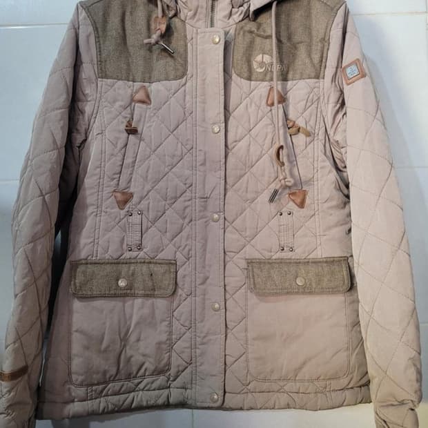 네파 여성 퀼팅 다운자켓