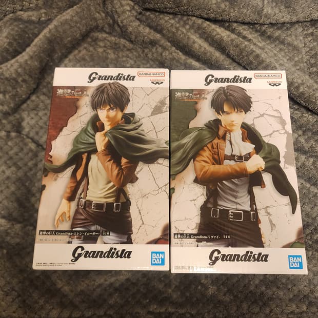 현물) 그란디스타 진격의거인  에렌 + 리바이