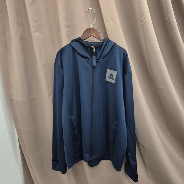 아디다스 트레이닝 후드 집업 XL