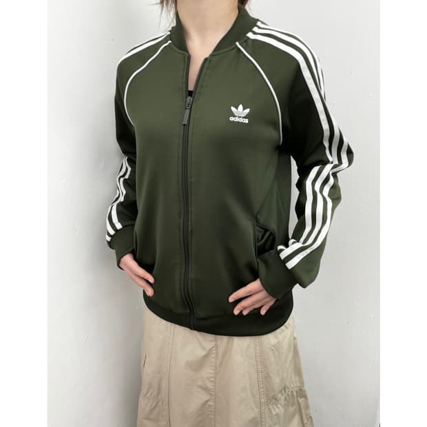 아디다스 파이어버드 카키 트랙탑