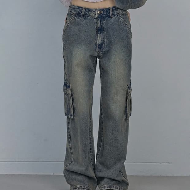 스컬프터 애시드 카고 조거팬츠 L