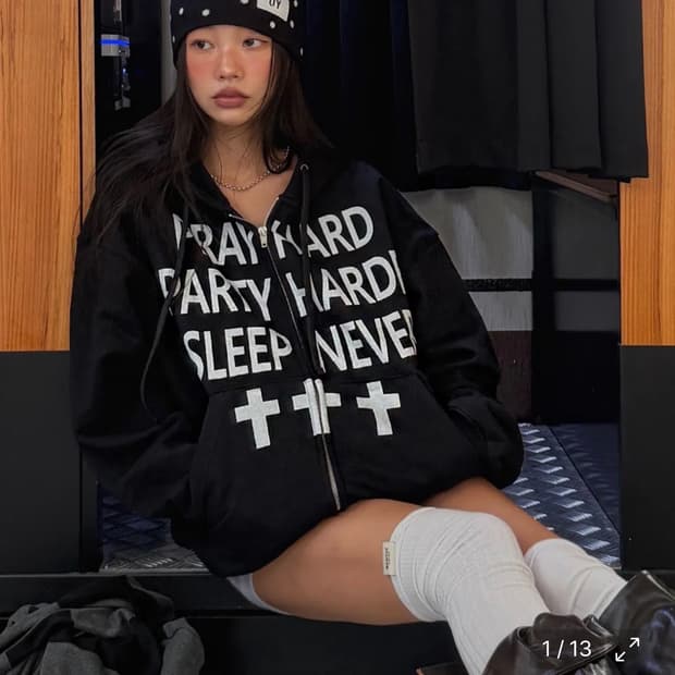 OY 오와이 후드집업 M