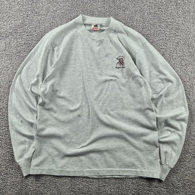 8~90's USA 프룻오브더룸 싱글스티치 롱슬리브 (L) / 11415