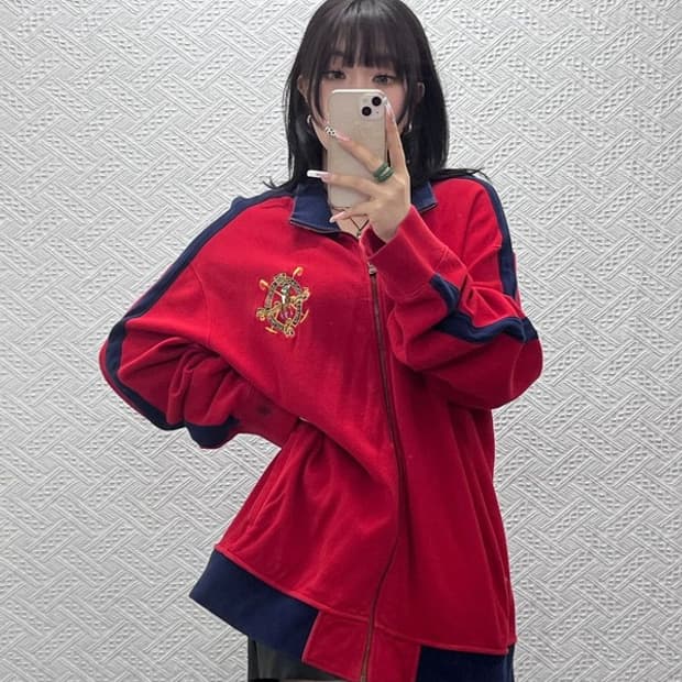 폴로 랄프로렌 올드스쿨 레트로 하이틴 90s 집업 XXL C11078