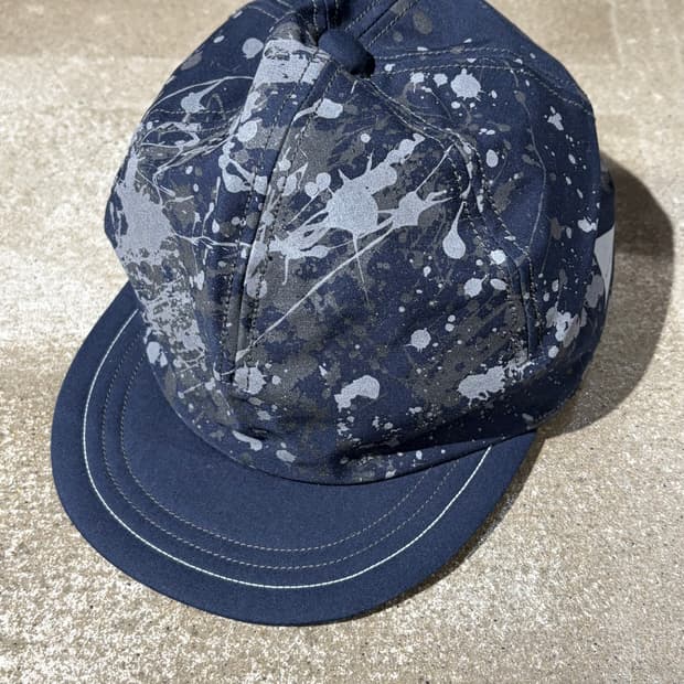 앤드원더 print CORDURA dry chino cap