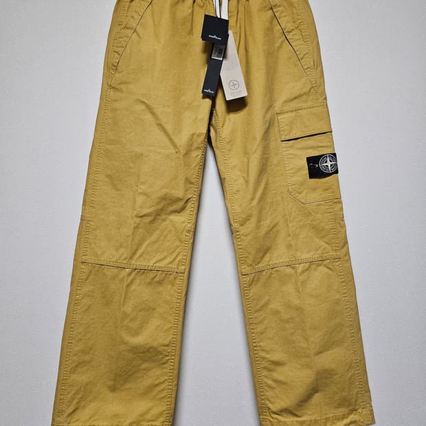 스톤아일랜드 파나마 리사이클드 옥사이드 플레이팅 카고 팬츠 (새상품)