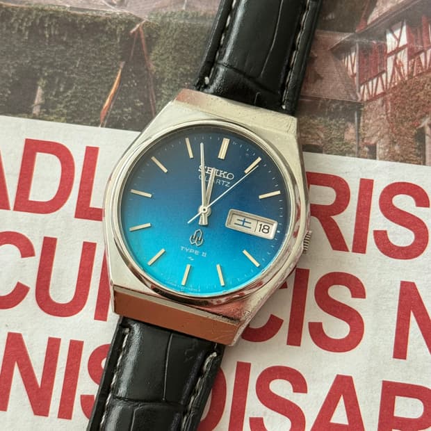 Seiko 세이코 Type II 그라데이션 데이-데이트
