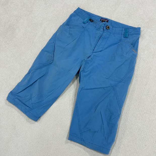 파타고니아 블루 5부 반바지 m