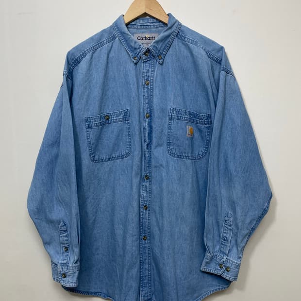 칼하트 데님 셔츠 S5