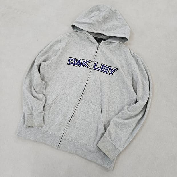 [XL] 오클리 00s Y2K 아카이브 스컬 후드 집업 0114YH1