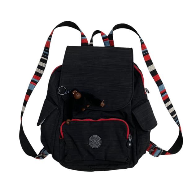 키플링 블랙 백팩
