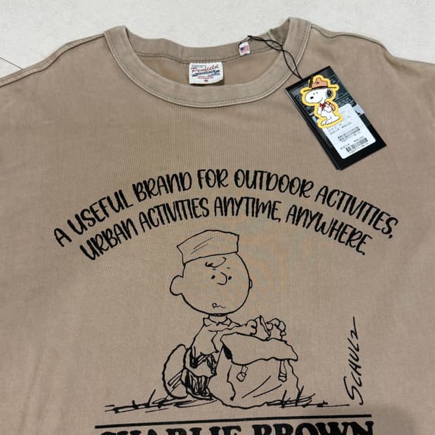펜필드 스누피 찰리브라운 반팔 티셔츠 XL