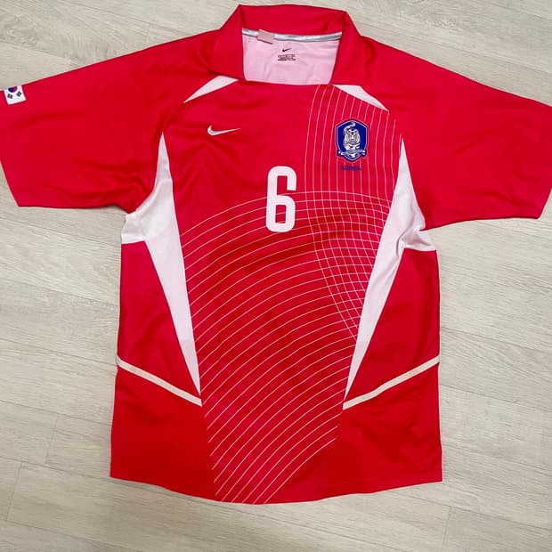 2002 국대 유니폼 유상철 마킹 L(100)