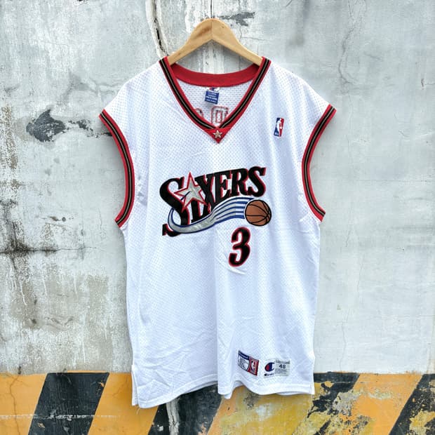 Champion 00s 챔피온 아이버슨 농구 져지