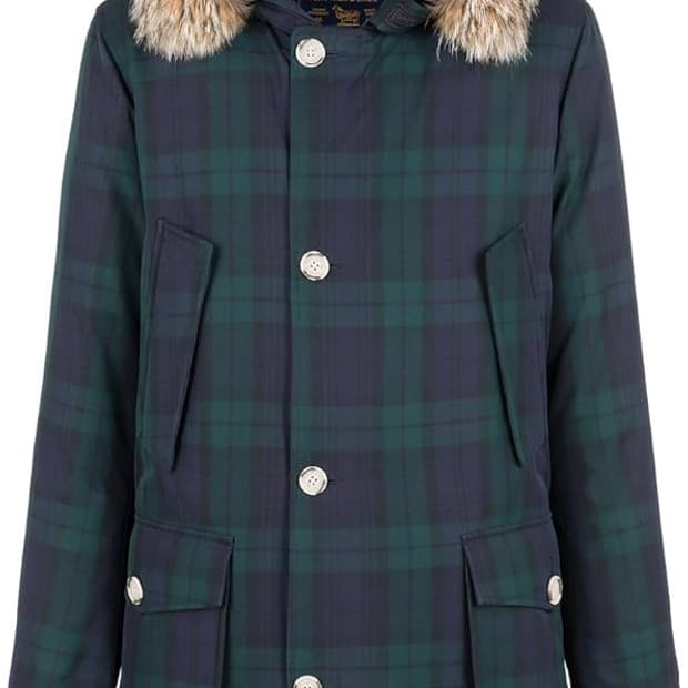 울리치 아크틱 버드클로스 블랙와치 타탄체크