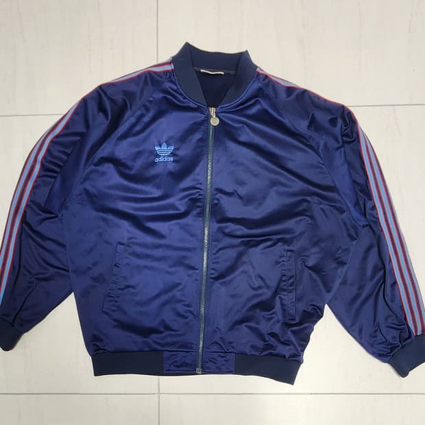 90s 빈티지 아디다스 파이어버드 빅로고 져지