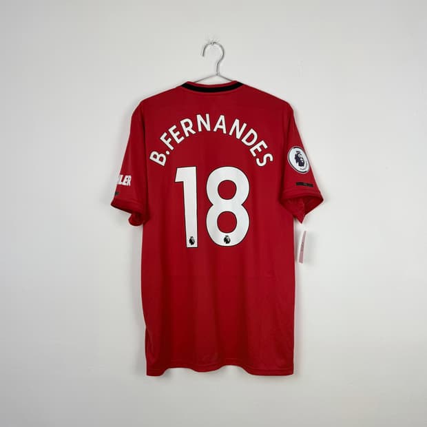 19-20 맨유 홈 브루노 페르난데스 유니폼