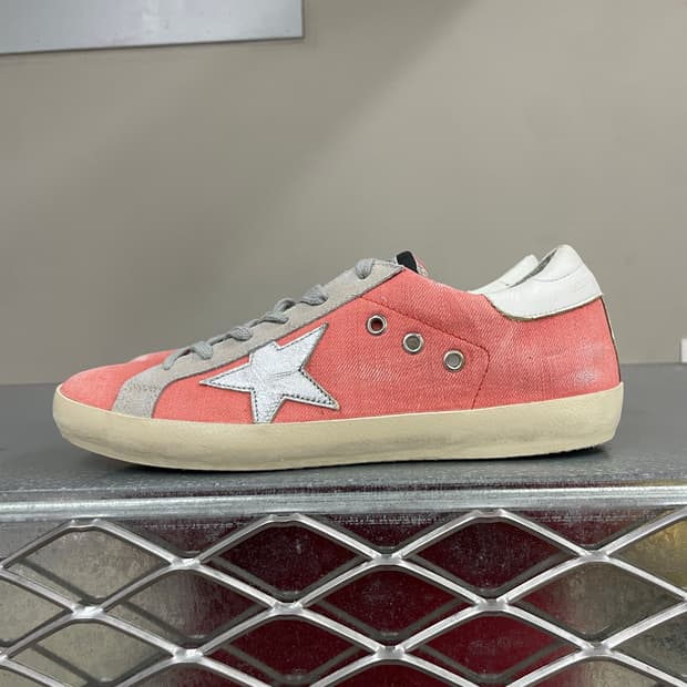 골든구스 슈퍼스타 코랄 핑크 39