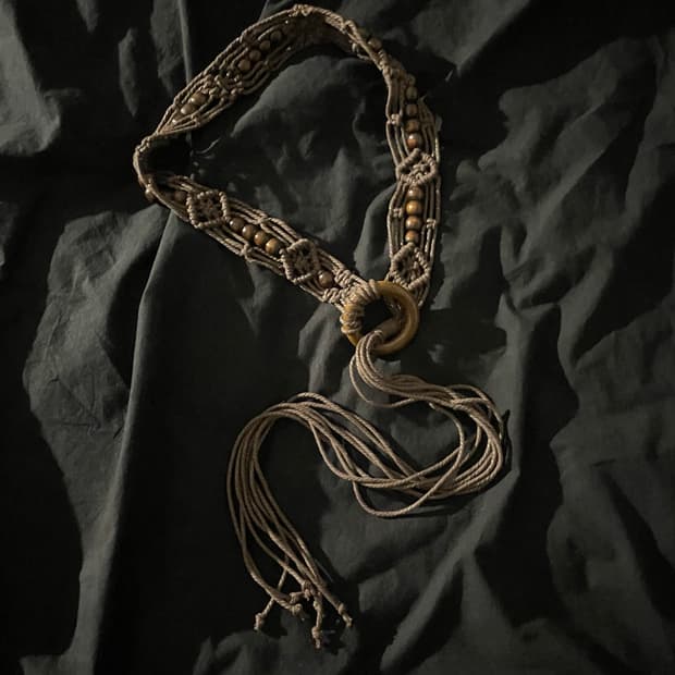 빈티지 오리엔탈 히피 벨트