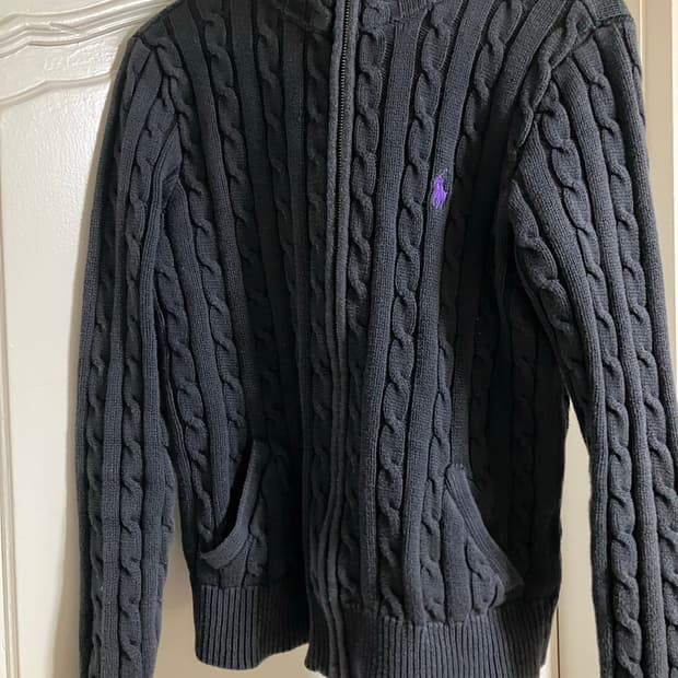 랄프로렌 스포츠 니트 집업