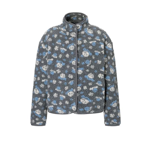 레이브 민니 꽃무늬 플리스 자켓 