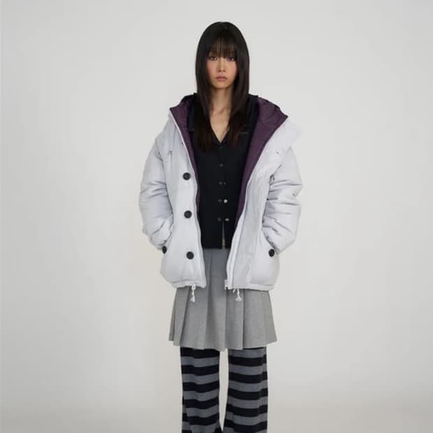 온스카 패딩 점퍼 PUFFY THINSULATE REVERSIBLE