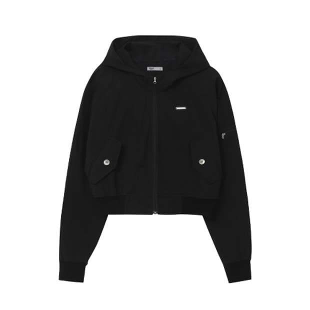 미세키 서울 포켓 후디 자켓 블랙