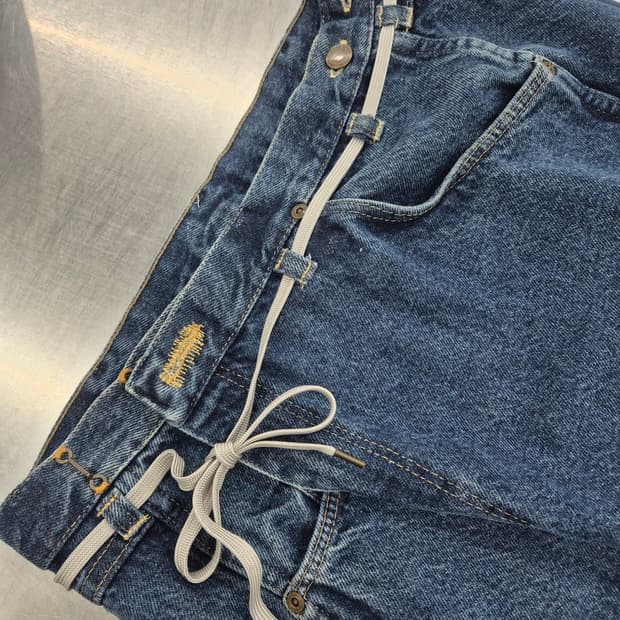 Maison Eureka Rework Denim Pants