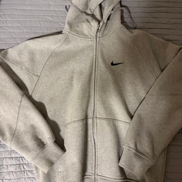 슈프림 나이키 집업 후드 s