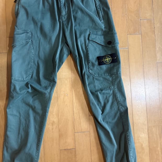 스톤아일랜드 314L1 올드이펙트 카고 조거 팬츠