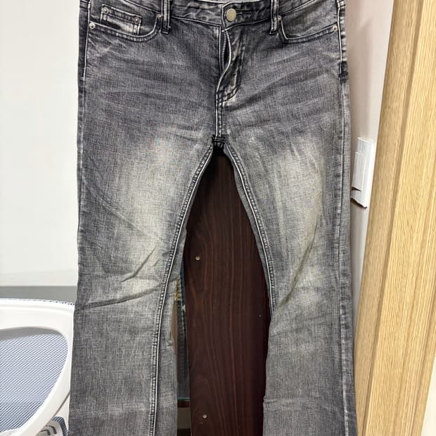 여자 로우라이즈 데님