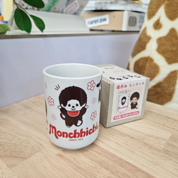 정품 몬치치 도자기컵 찻잔