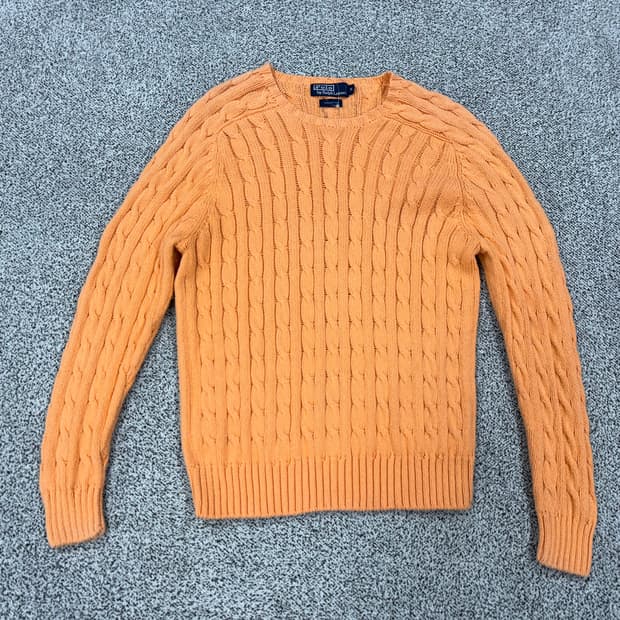 폴로 랄프로렌 90s 꽈배기니트