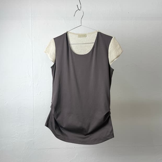 싱크로 크로싱즈 믹스드 셔링 티셔츠