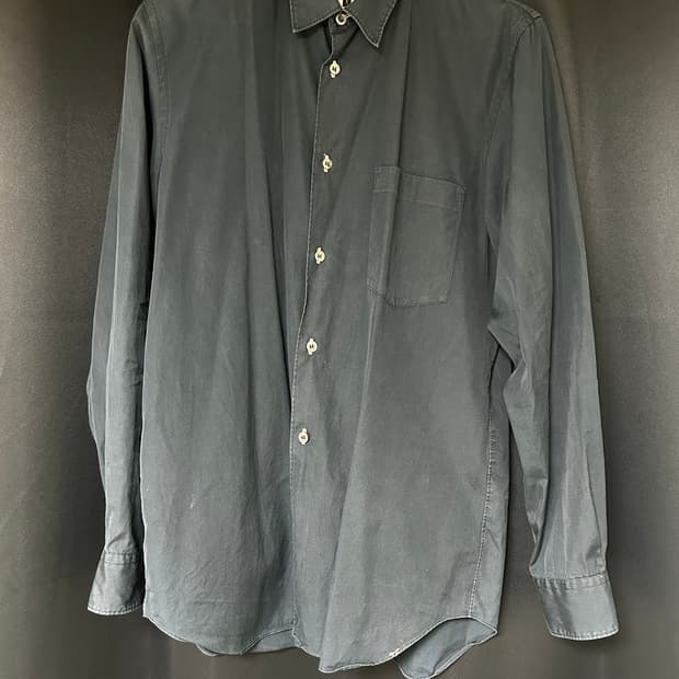 꼼데가르송 옴므 플러스 블랙 셔츠