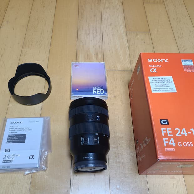소니 FE 24 105 mm F4 G OSS 풀박스 SEL24105G