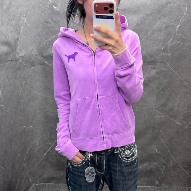 Love pink 후드집업 s30