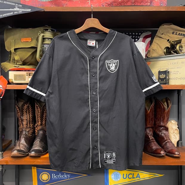 00s NFL Raiders 레이더스 슈퍼볼 베이스볼 져지 올드스쿨 야구
